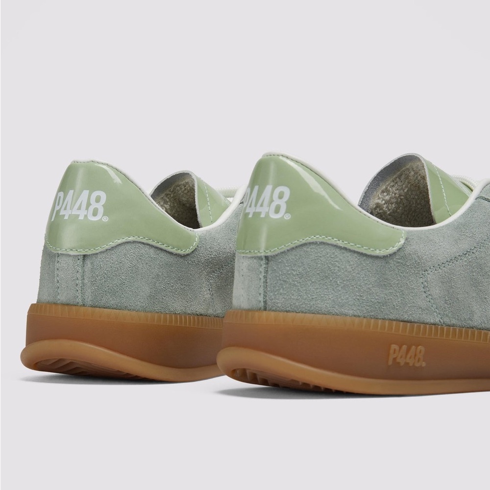 P448 Women's Light Green Sneakers - Picture 5 of 11